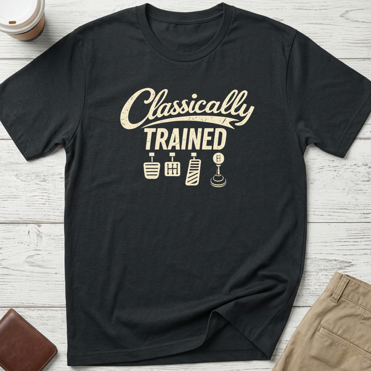 Classically Trained T-shirt in black – Thread Riot