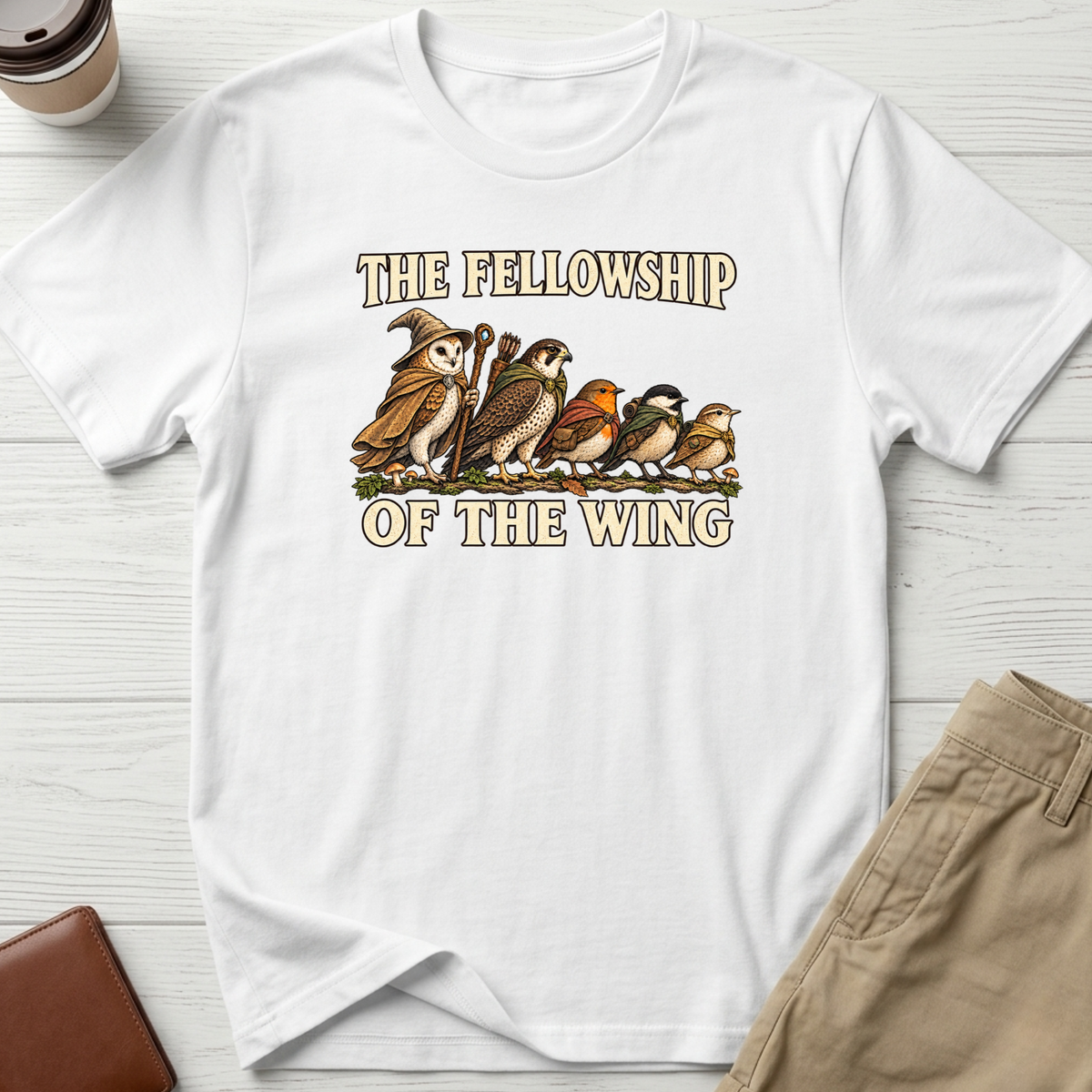 Fellowship of the Wing T-shirt in white – Thread Riot