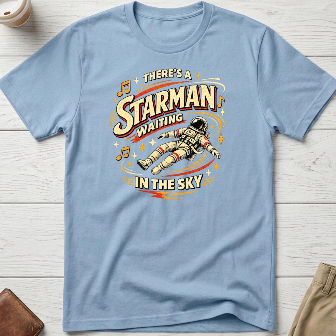 Starman Waiting In The Sky T-Shirt | David Bowie Inspired Shirt