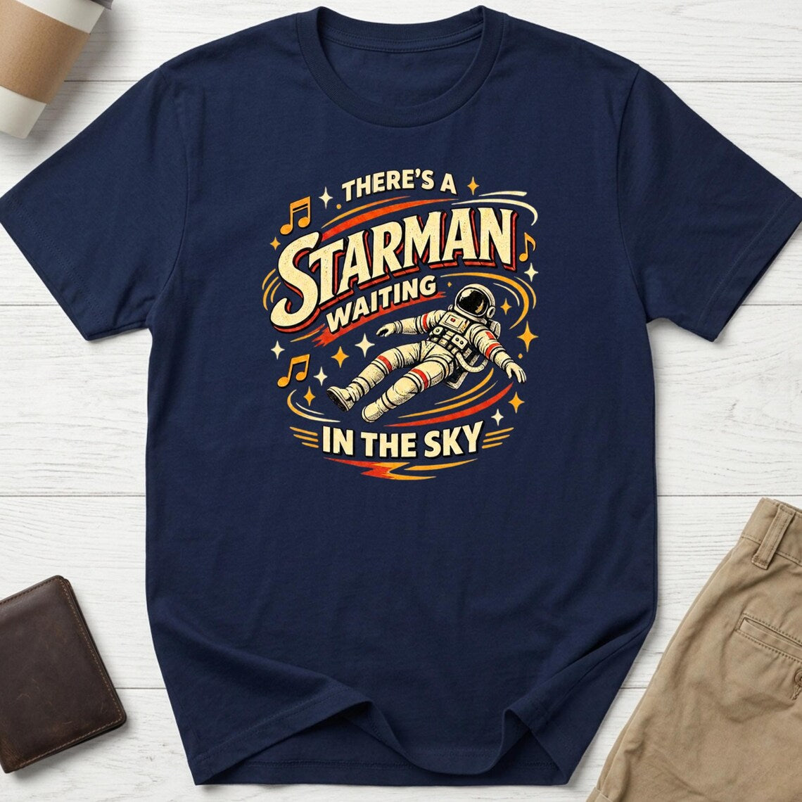 Starman Waiting In The Sky T-Shirt | David Bowie Inspired Shirt