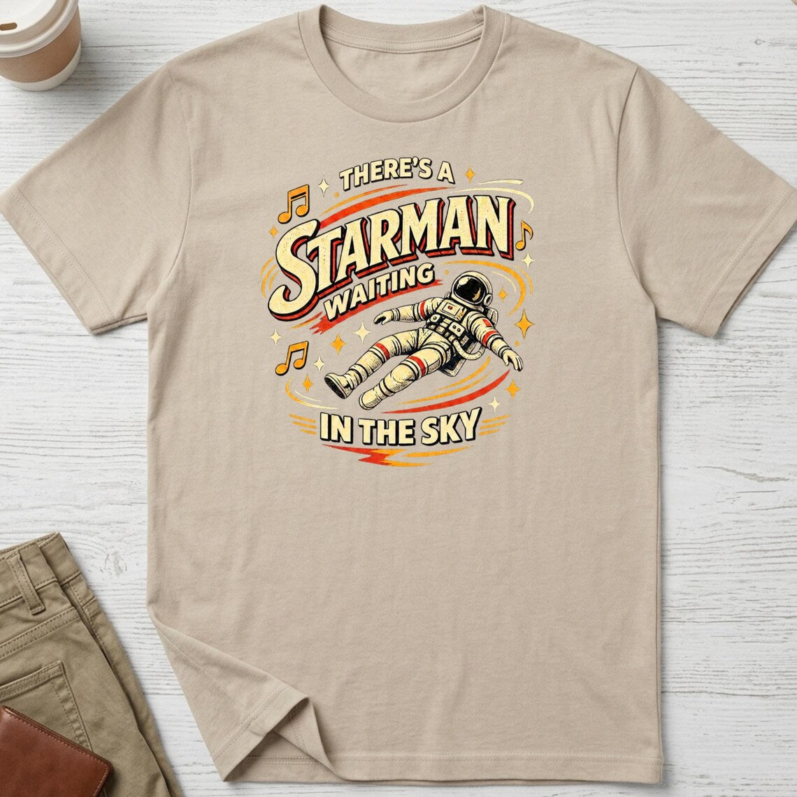 Starman Waiting In The Sky T-Shirt | David Bowie Inspired Shirt