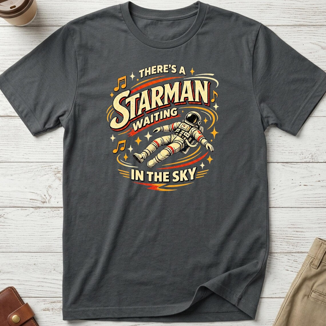 Starman Waiting In The Sky T-Shirt | David Bowie Inspired Shirt