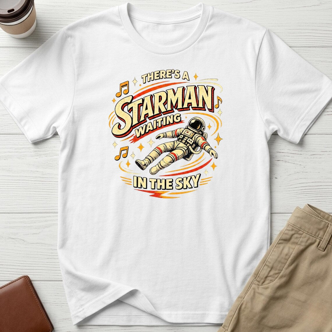 Starman Waiting In The Sky T-Shirt | David Bowie Inspired Shirt